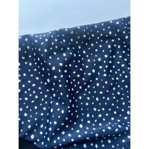J. Crew Hipster Navy Swim Bikini Bottoms Dots Size 2X New - Picture 4 of 7